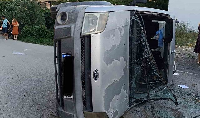 Hatay&#039;da trafik kazası: 2 yaralı