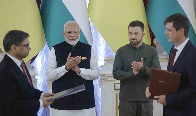 Hindistan Başbakanı Modi'den Ukrayna'ya tarihi ziyaret