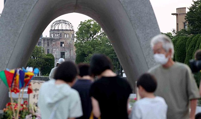 Hiroşima atom bombası saldırısında hayatını kaybedenler 79. yıl dönümünde anıldı