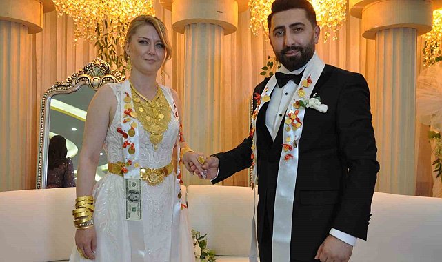 Hırvatistan'dan Yüksekova'ya gelin