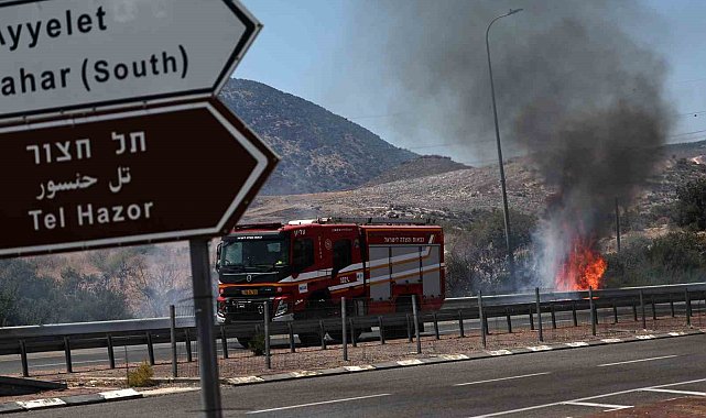 Hizbullah'tan İsrail'e İHA ve 55 roketle saldırı