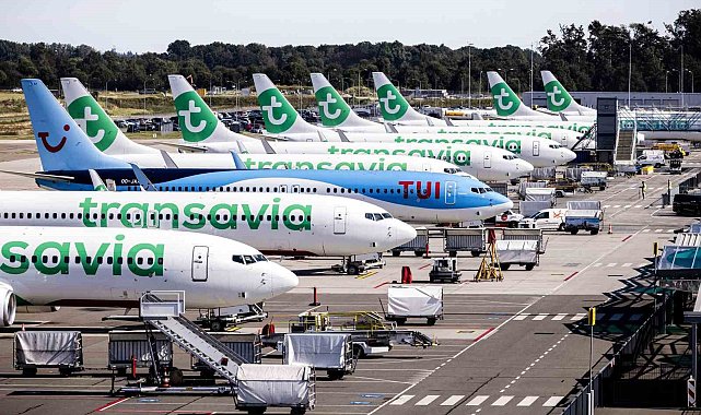 Hollanda'daki Eindhoven Havalimanı'nda hava trafiği durduruldu