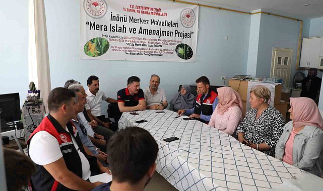 İl Müdürü Gümüş, İnönü'de kadın çiftçilerle buluştu