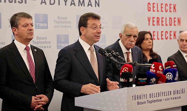 İmamoğlu&#039;ndan depremden etkilenen 11 şehre destek sözü