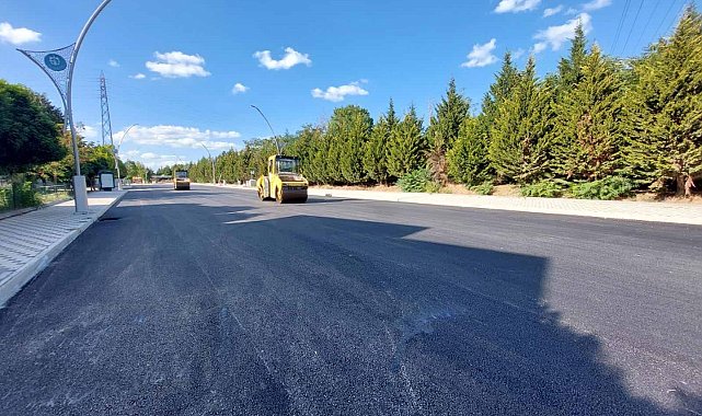 İsmet Paşa Caddesi yenilendi