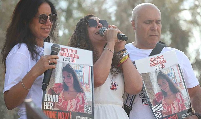 İsrailli esirlerin yakınları Gazze sınırını geçmeye çalıştı
