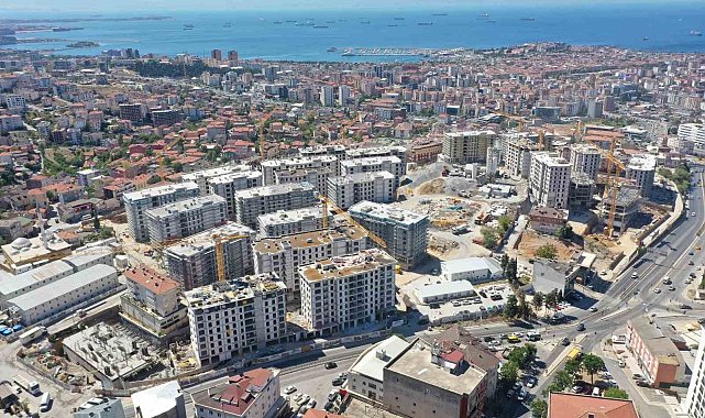 İstanbul'un en büyük kentsel dönüşüm projeleri Pendik'te havadan görüntülendi