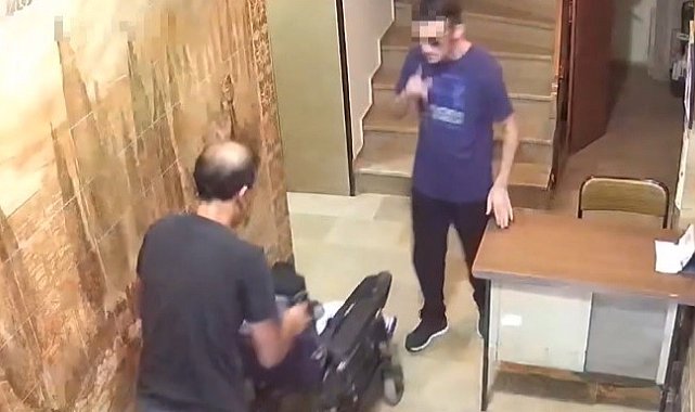 İzmir'de engelli vatandaşın akülü sandalyesini çalan vicdansızlar yakalandı
