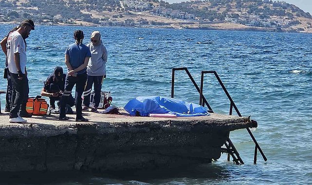 İzmir'de korkunç ölüm: İskeleden denize atlarken dibe çakıldı, hayatını kaybetti