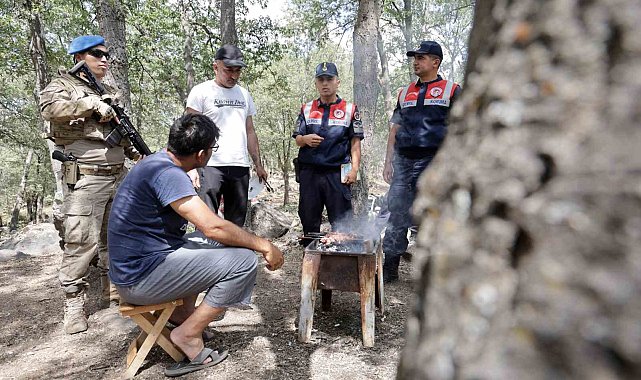 Jandarma orman yangınlarına karşı teyakkuzda