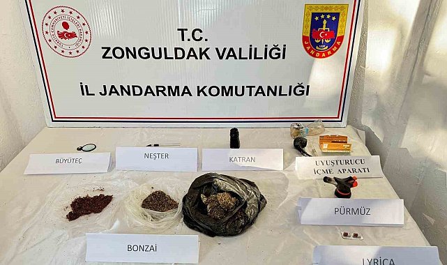 Jandarmadan uyuşturucu operasyonu; ekili kenevirler böyle yakalandı