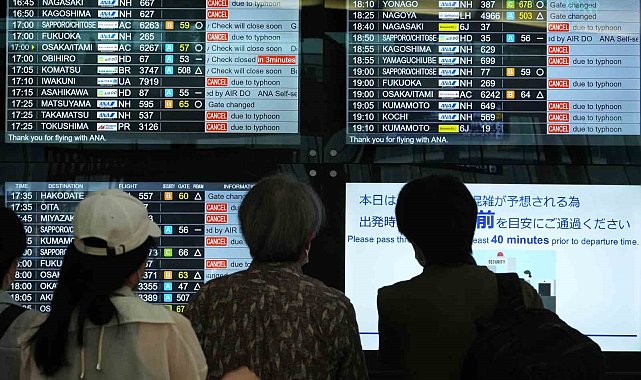 Japonya'da tayfun nedeniyle 4 kişi öldü, 94 kişi yaralandı