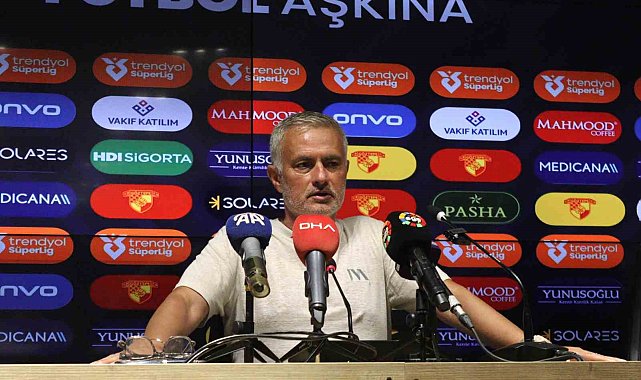Jose Mourinho: "Türk futboluna adapte olmam gerekiyor"