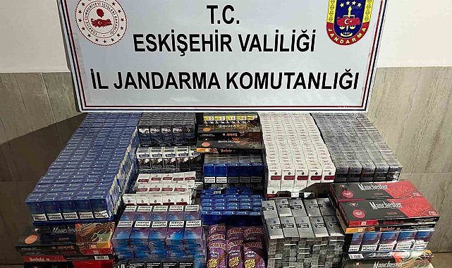 Kaçak sigara satan zanlı tutuklandı