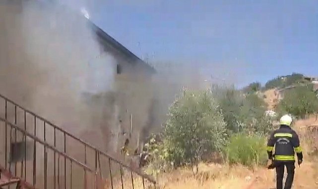 Kahramanmaraş'ta ikamet yangını