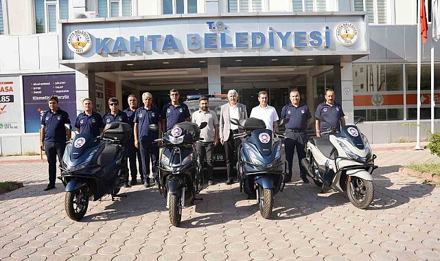 Kahta Belediyesi Motorize Zabıta Ekibi kurdu
