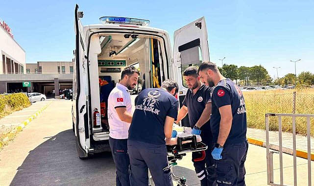 Kalp krizi geçiren 28 yaşındaki hasta, Diyarbakır'a sevk edildi