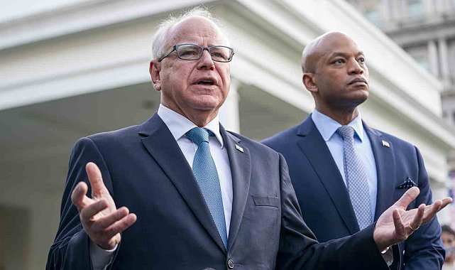 Kamala Harris'in başkan yardımcısı adayı Tim Walz oldu