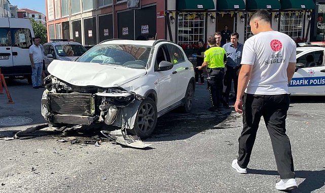 Kapaklı'da 3 aracın çarpıştığı kazada 1 kişi yaralandı