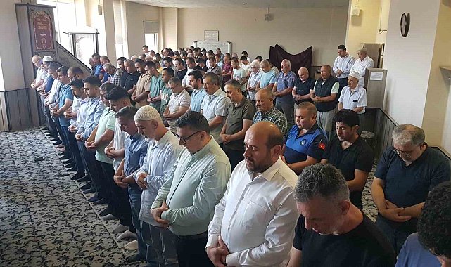 Karabük'te Haniye ve Filistinliler için gıyabi cenaze namazı