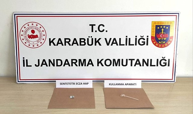 Karabük'te uyuşturucu operasyonu