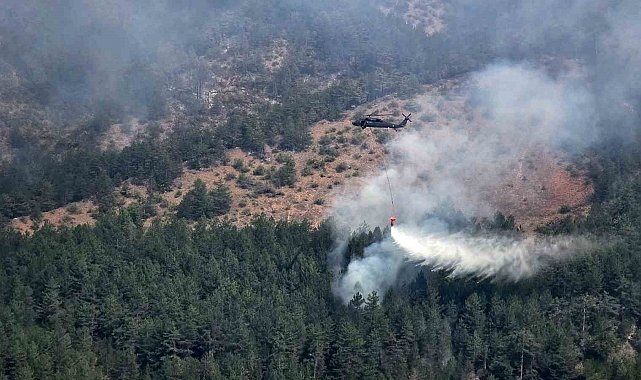 Karabük'teki orman yangını 44 saati aştı