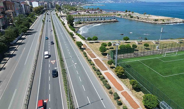 Karadeniz Sahil Yolu fındıkçılar için harman yeri oldu