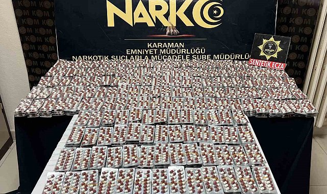 Karaman'da 3 kişi uyuşturucudan tutuklandı