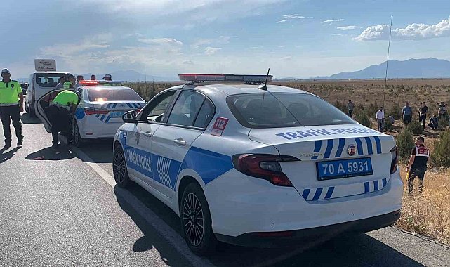 Karaman&#039;da motosiklet kazası: 1 ölü