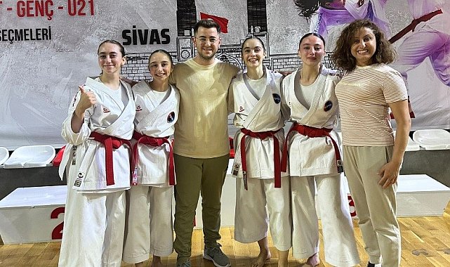 Karatede Türkiye dereceleri elde ettiler