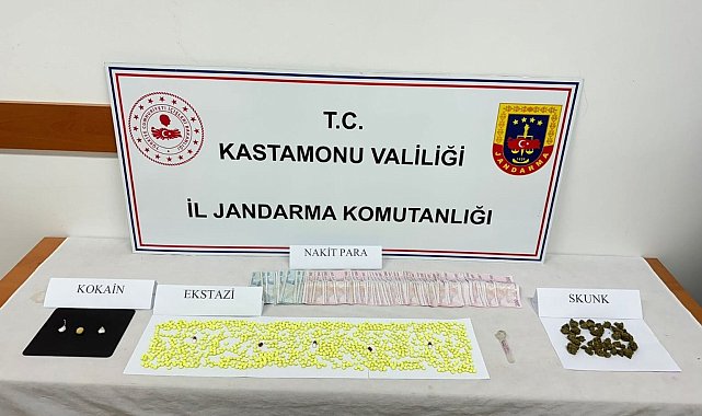 Kastamonu'da çok sayıda uyuşturucu ele geçirildi: 1 tutuklama