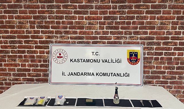 Kastamonu'da uyuşturucu operasyonu: 2 gözaltı