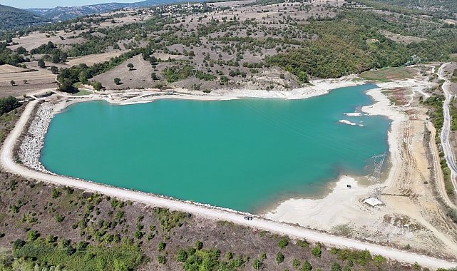 Kavak ilçesinin 30 günlük suyu kaldı