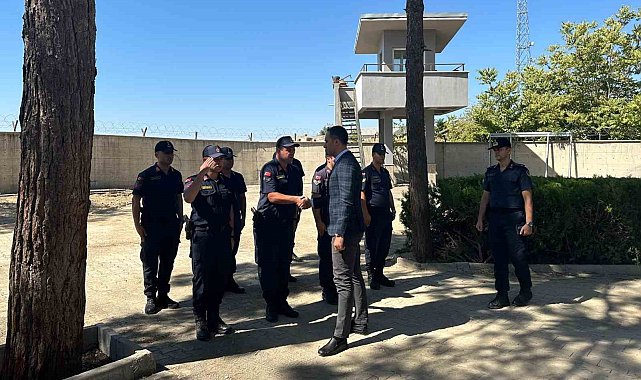 Kaymakam Artar, jandarma personelleriyle bir araya geldi