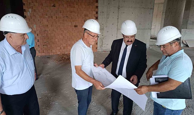 Kaymakam Sağlam, Hükümet Konağı&#039;nı inceledi