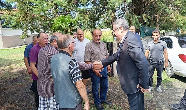 Kaymakam Sağlam: "Sorunları çözmek için buradayız"