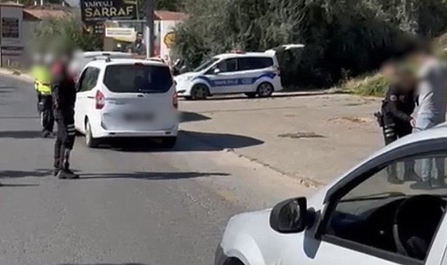 Kayseri'de 16 ekiple asayiş uygulaması: 34 bin 500 dal makaron ele geçirildi