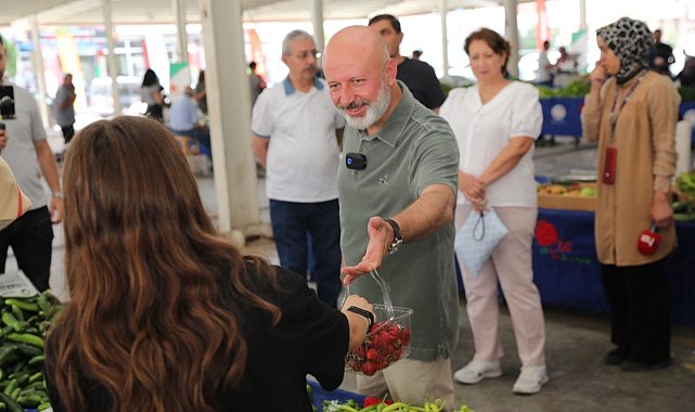 Kayseri'de tek, Türkiye'ye örnek olan 'yüzde 100 ekolojik pazar' 12. kez açılıyor
