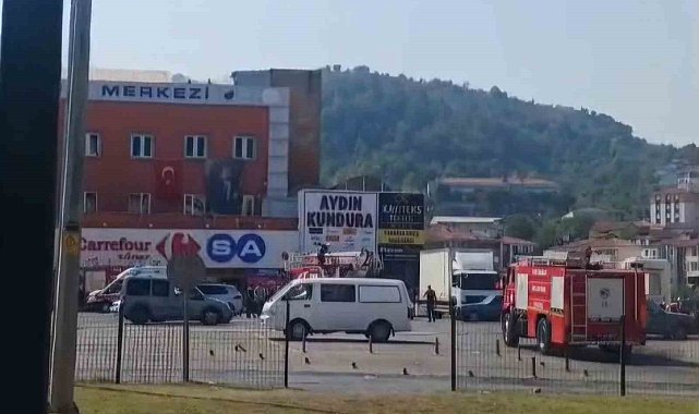 Kdz. Ereğli Diş Hastanesi'nde yangın paniği