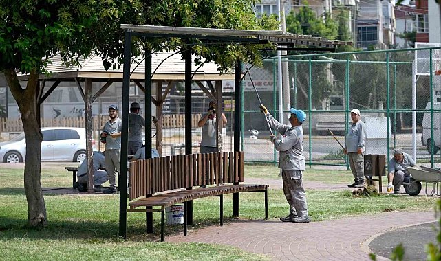 Kepez'in parkları yenilenerek konforlu ve güvenli hale geldi