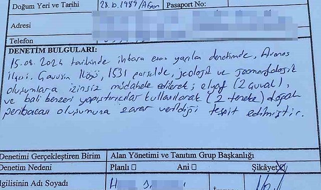 Kiğılı 'su bazlı madde kullanıldığını' iddia etti, tutanaklarda 'bali' ifadesi yer aldı