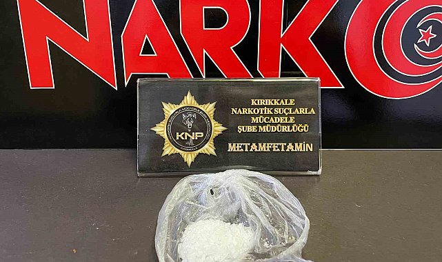 Kırıkkale'de uyuşturucu operasyonu: 1 tutuklama