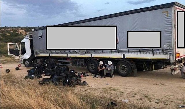 Kırklareli'nde 30 düzensiz göçmen yakalandı