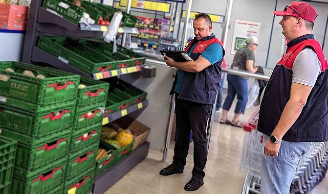 Kırklareli'nde marketler denetlendi
