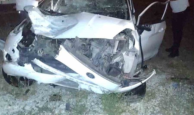 Kırşehir'de otomobil şarampole uçtu: 1 ölü, 1 yaralı