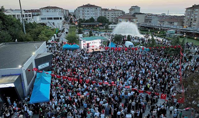 Kocaeli, Haniye ve Filistin için meydanda