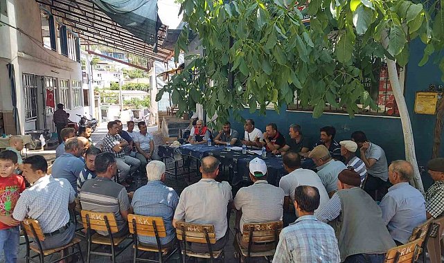 Koçarlı'da yeni destekleme modeli çiftçilere anlatıldı
