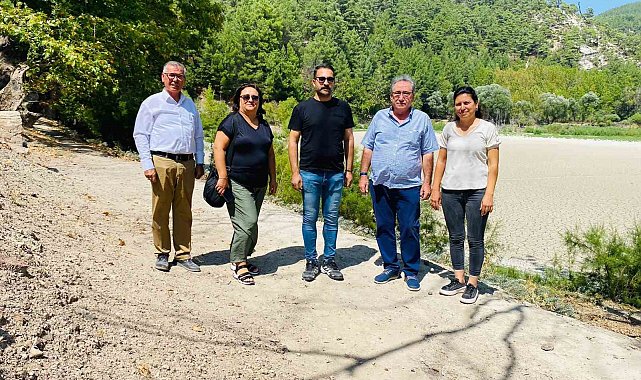 Kolak Gölünde incelemele yapıldı