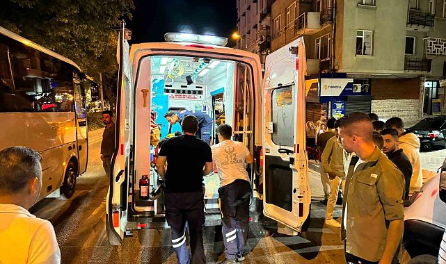 Kontrolden çıkan motosiklet devrildi, sürücüsü yaralandı