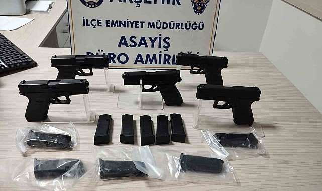 Konya'da 2 kişi silah kaçakçılığından tutuklandı
